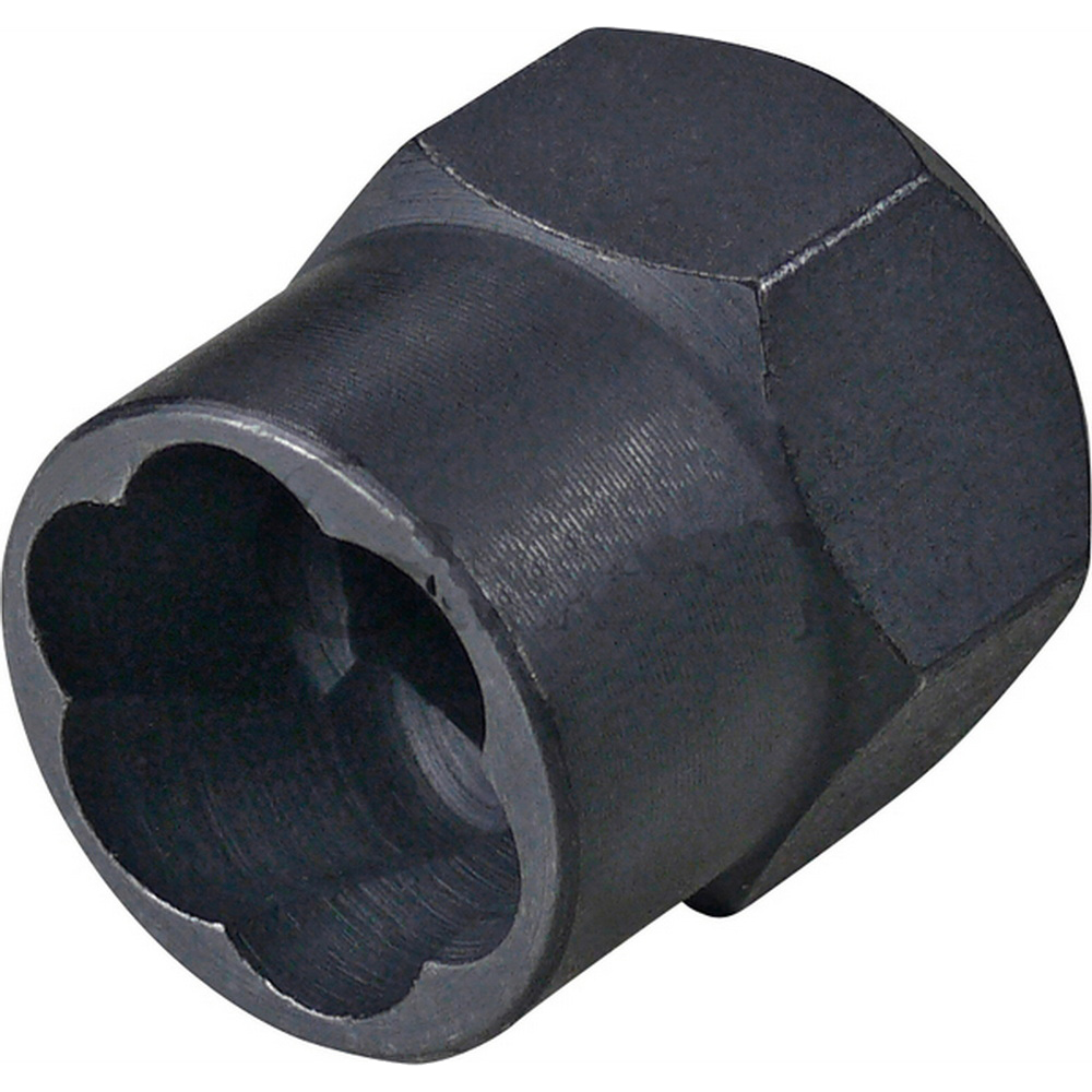 Spezial-Steckmuttern Spiral-Nuten-Profil | 10-teilig | 3/8 Zoll | 9-19 mm