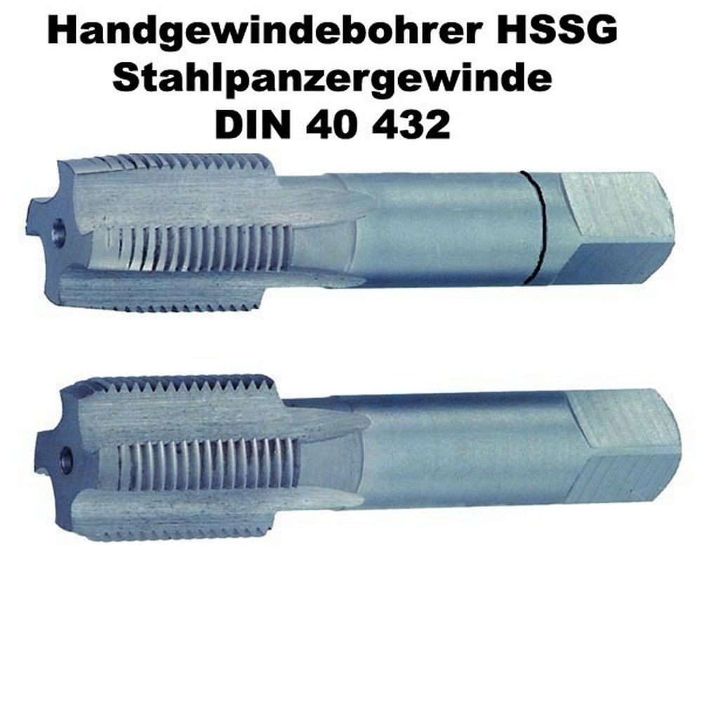 Handgewindebohrer HSSG Stahlpanzer-Gewinde