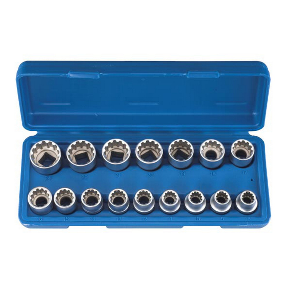 Steckschlüssel-Einsätze, 1/2", Varioplus 8-24mm