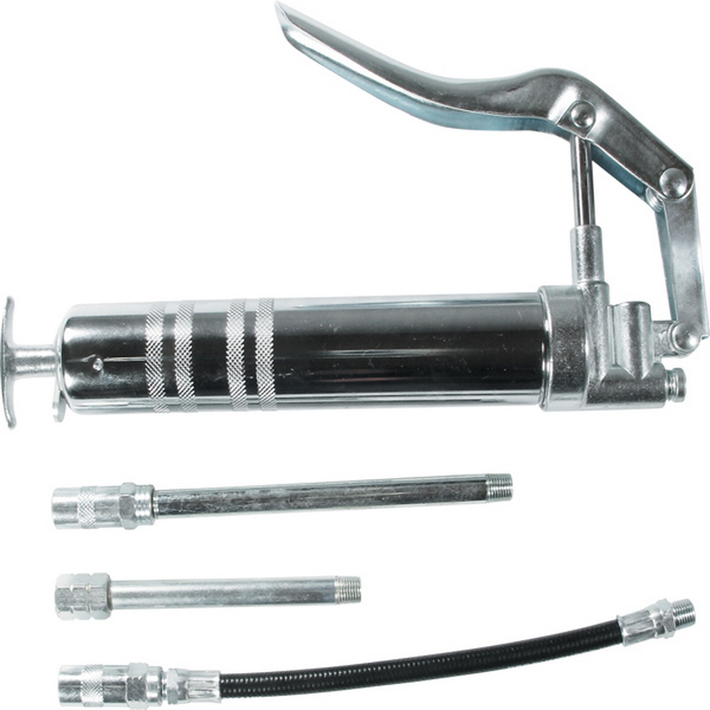 Einhandfettpresse, 120 ccm, inkl. Zubehör