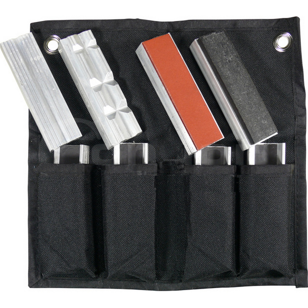 Schraubstock-Schutzbacken-Satz,8-teilig 100mm Backenbr.