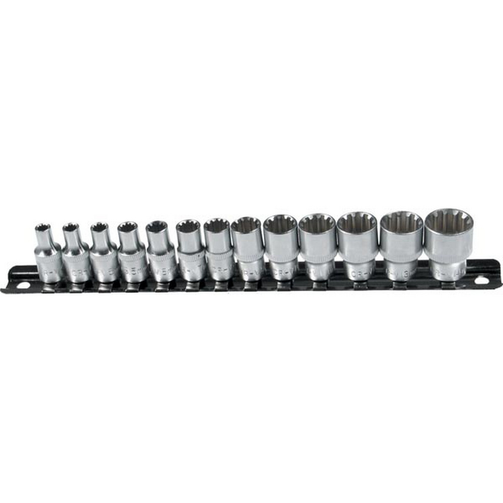 Steckschlüssel-Einsätze, 1/4", Varioplus 4-14mm