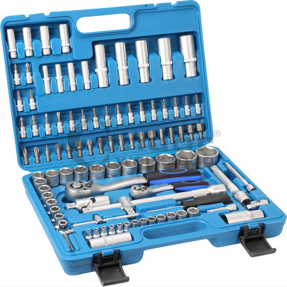 Steckschlüssel-Satz 98-tlg. 1/4-1/2", Super-Lock