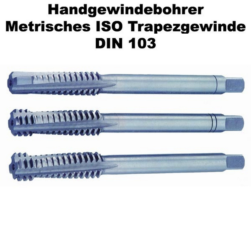 Handgewindebohrer | HSS-G | Metrisches ISO-Trapezgewinde