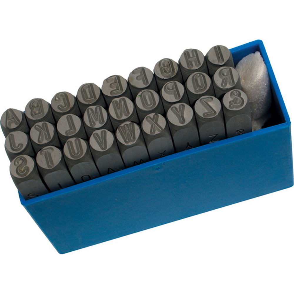 Schlagbuchstaben, Großbuchstaben A-Z