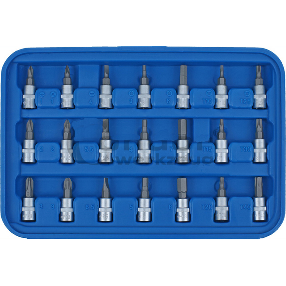 Steckschlüssel-Satz | 47-teilig | 1/4 Zoll | Super-Lock 4 bis 14 mm