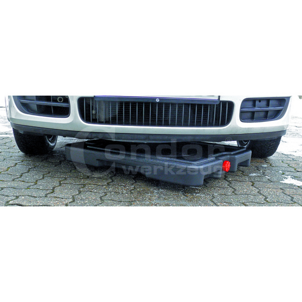 Auffangwanne 30L aus Kunststoff mit 4 Rollen