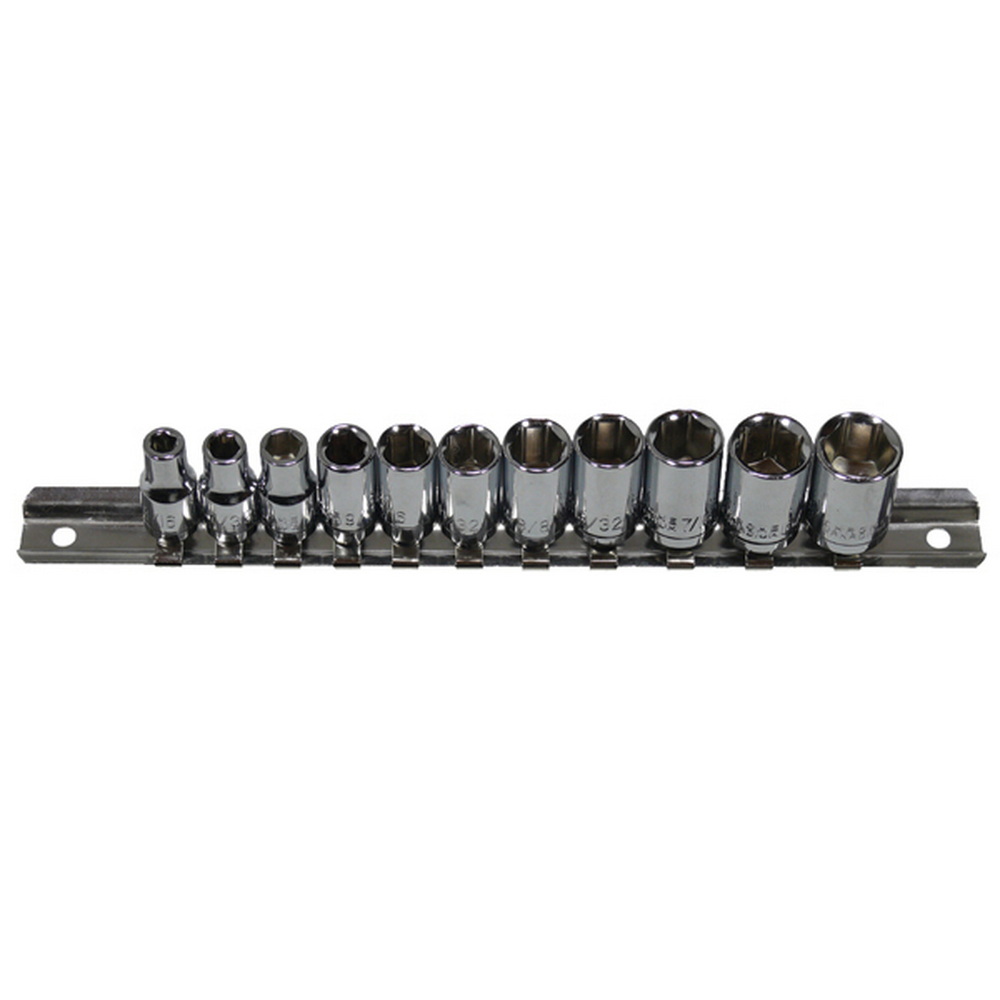 Steckschlüssel-Einsätze, 1/4", zöllig, 6-kant 3/16-1/2"