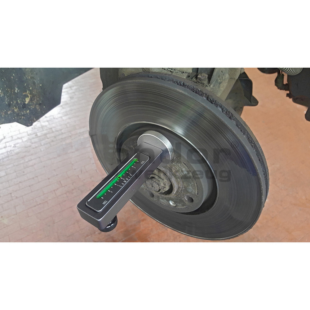 Radsturz-Einstellgerät, mit Magnet im Koffer