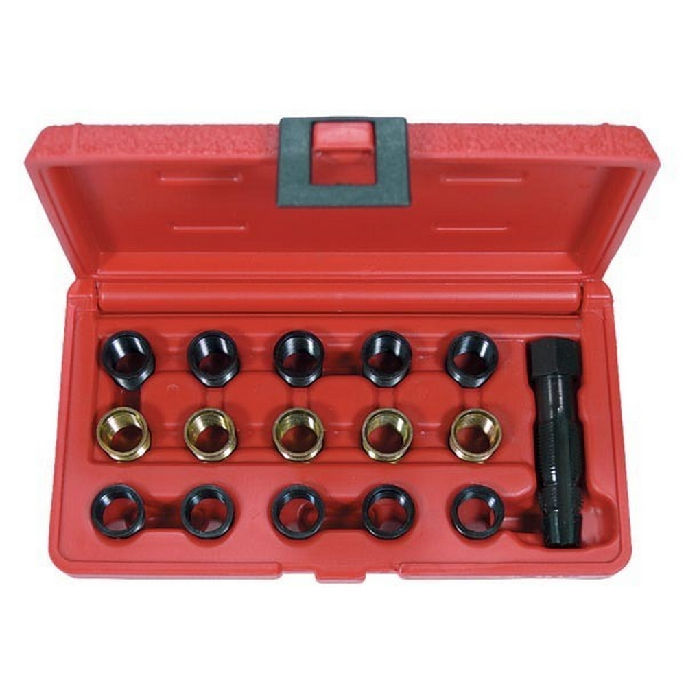 Reparatur-Satz für Zündkerzengewinde, 16-teilig, M14x1.25