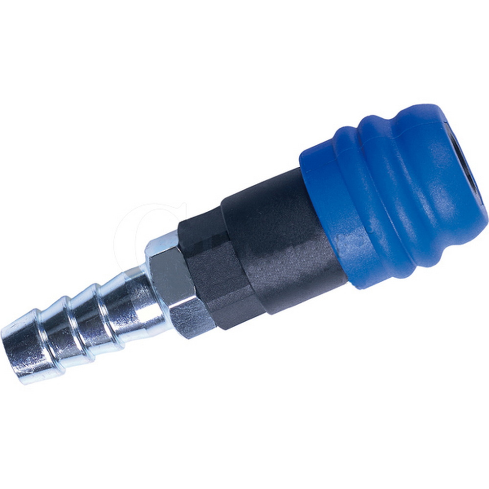 Druckluft-Schnellkupplung mit 2-Stufen-Sicherheitslöser - 12mm Schlauchanschluss