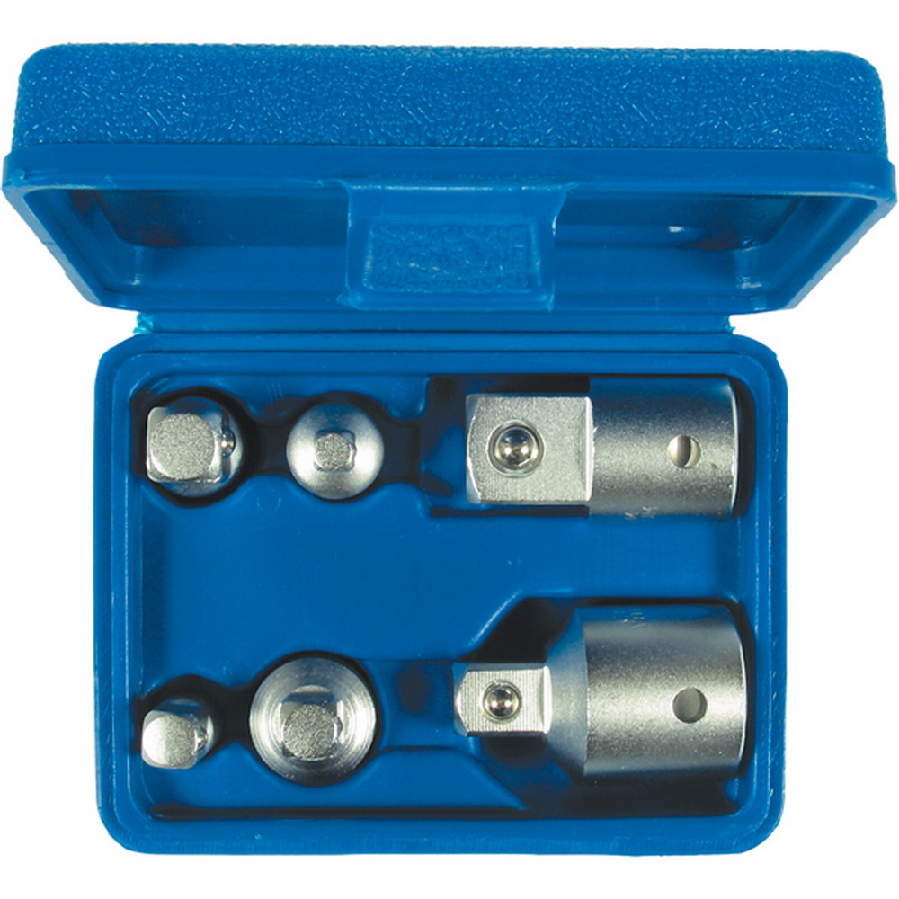 Adaptersatz, 6-teilig, 1/4-3/4" - Antrieb - Chrom-Vanadium-Stahl